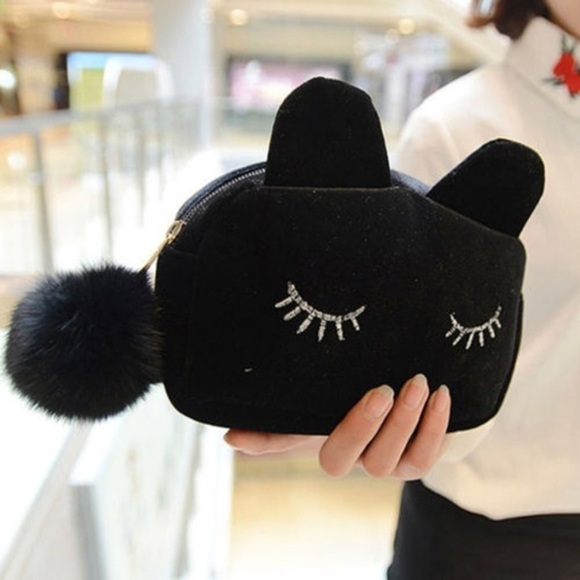 NEW KITTY Makeup Bag/Pouch - Picture 2 of 5